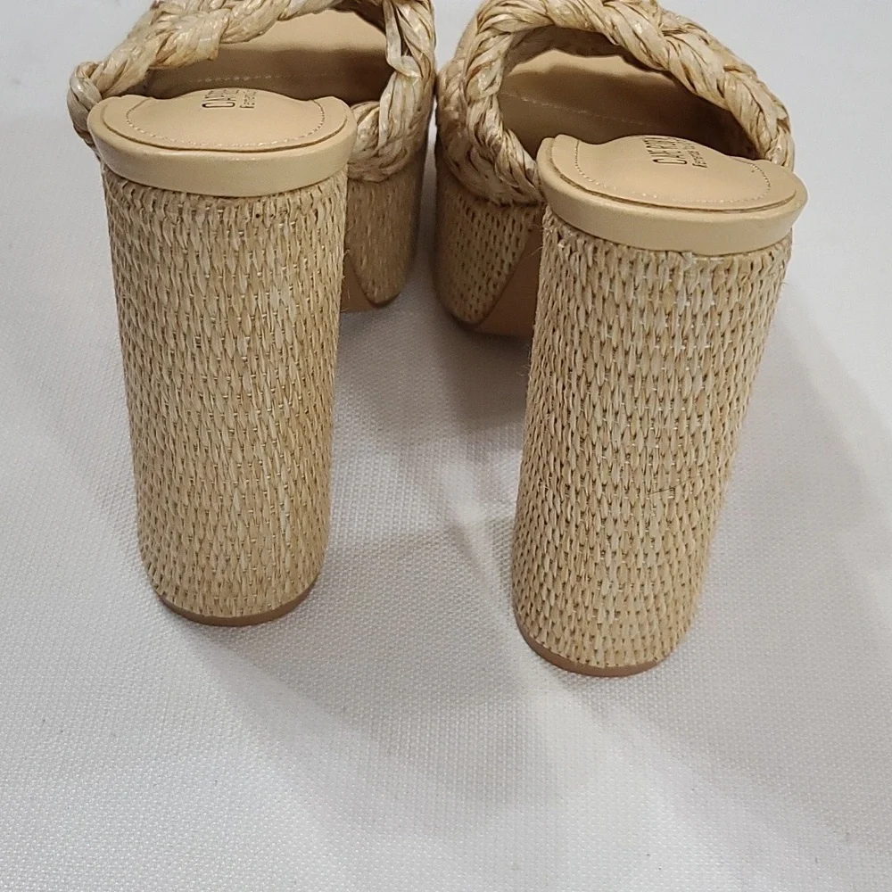Cape Robbin Yara Woven Platform Sandals Womens‎ Summer Sz 10 EUC